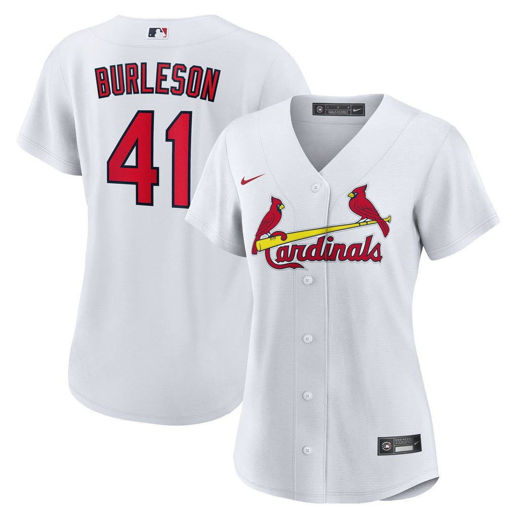 Alec Burleson St. Louis Cardinals Nike Women's Home Replica Jersey - White Official MLB Team Apparel Baseball Fan Gear