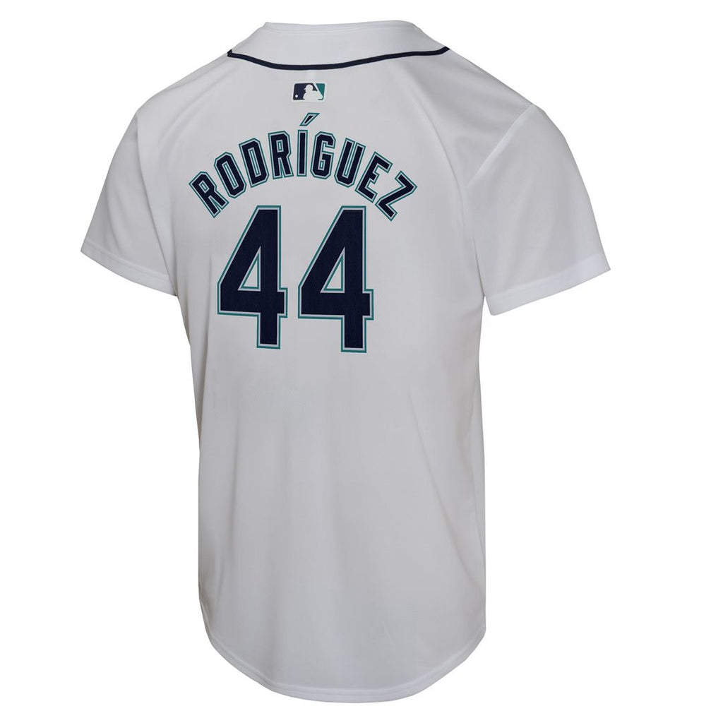 Julio Rodríguez Seattle Mariners Nike Youth Home Game Player Jersey - White Official MLB Team Apparel Baseball Fan Gear