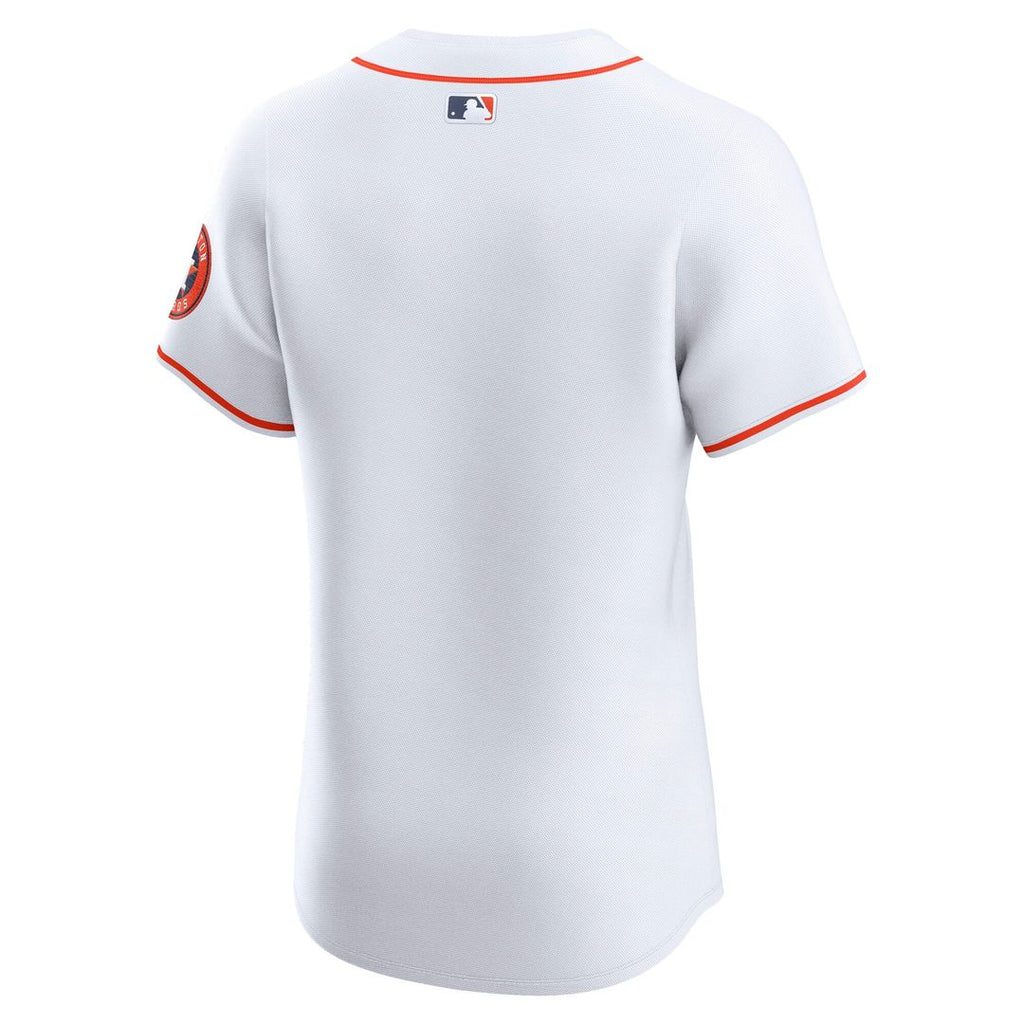 Houston Astros Nike Home Elite Jersey - White Official MLB Team Apparel Baseball Fan Gear