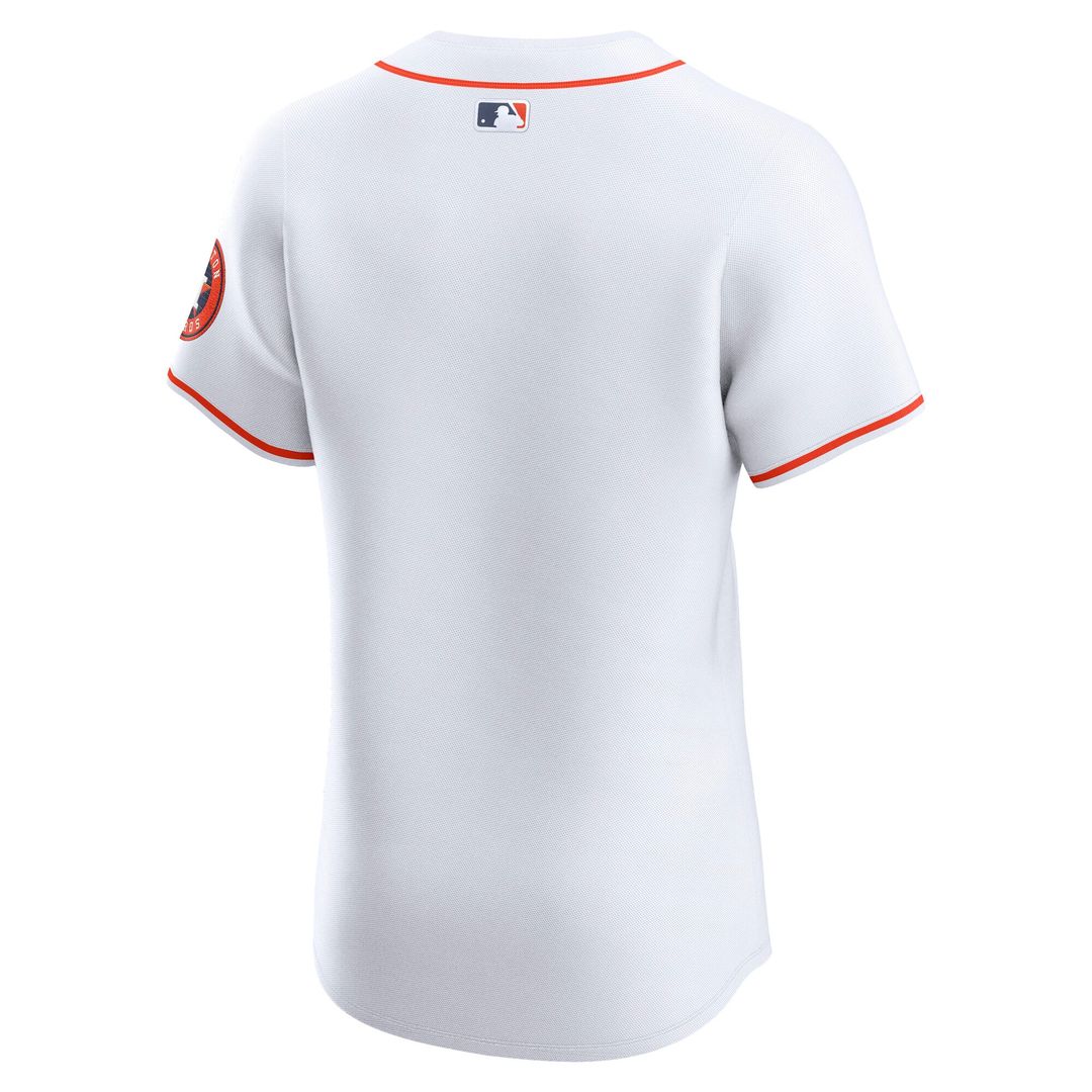 Houston Astros Nike Home Elite Jersey - White Official MLB Team Apparel Baseball Fan Gear