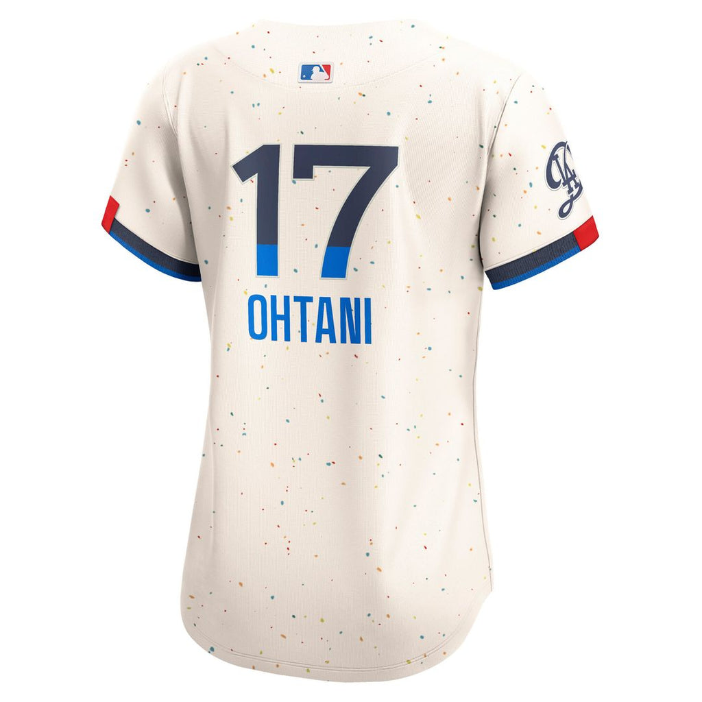 Shohei Ohtani Los Angeles Dodgers Nike Women's City Connect Limited Player Jersey - Cream Official MLB Team Apparel Baseball Fan Gear