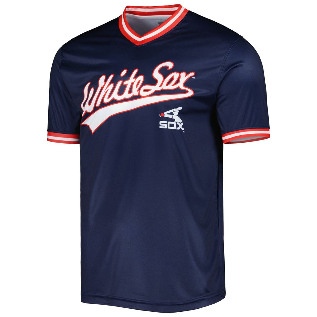 Chicago White Sox Stitches Cooperstown Collection Team Jersey - Navy Official MLB Team Apparel Baseball Fan Gear