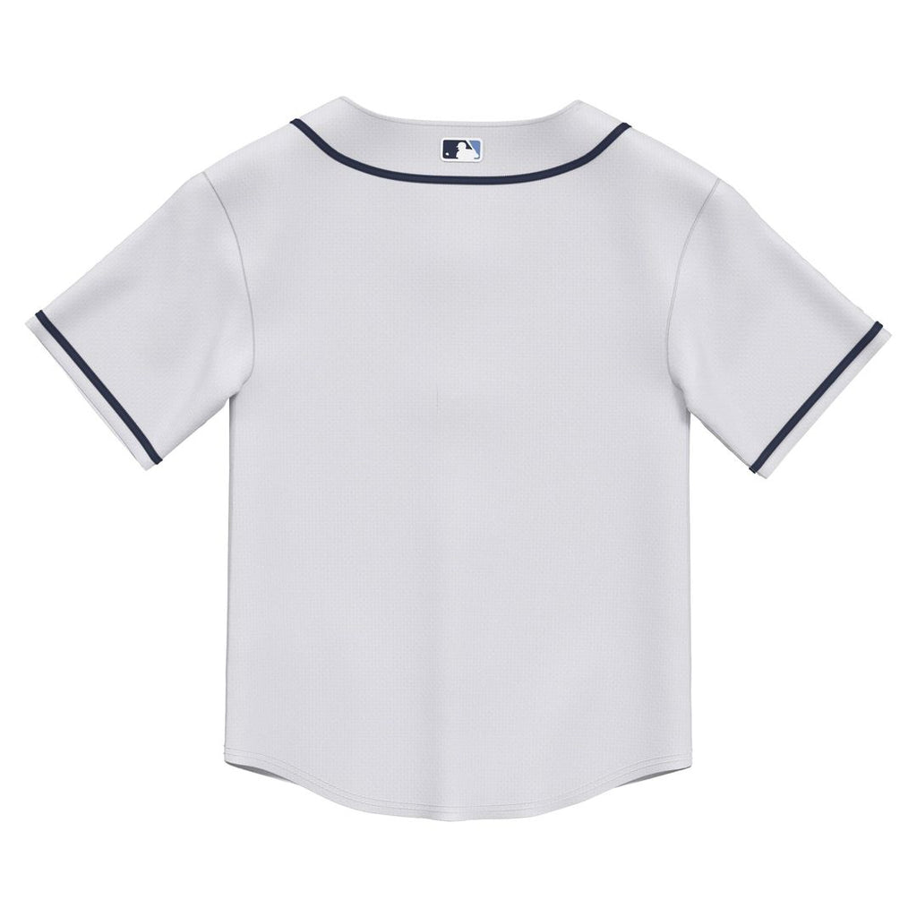 Tampa Bay Rays Toddler Home Replica Jersey - White Official MLB Team Apparel Baseball Fan Gear