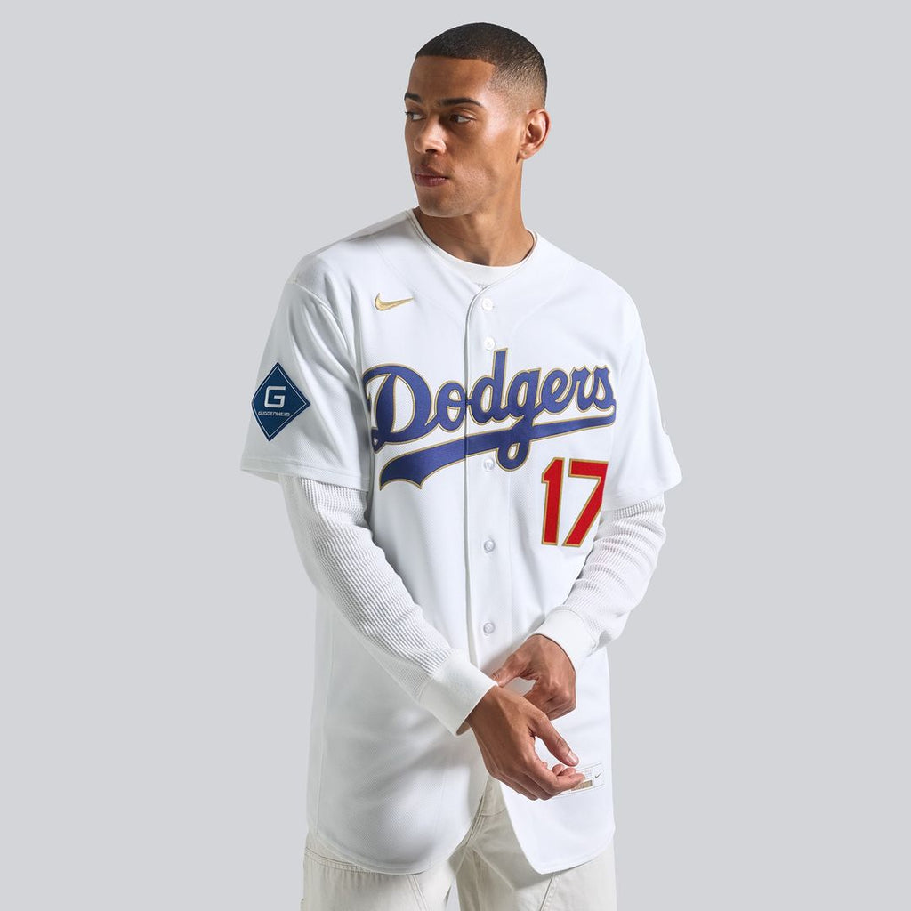 Shohei Ohtani Los Angeles Dodgers Nike 2026 Gold Collection Authentic Jersey - White Official MLB Team Apparel Baseball Fan Gear