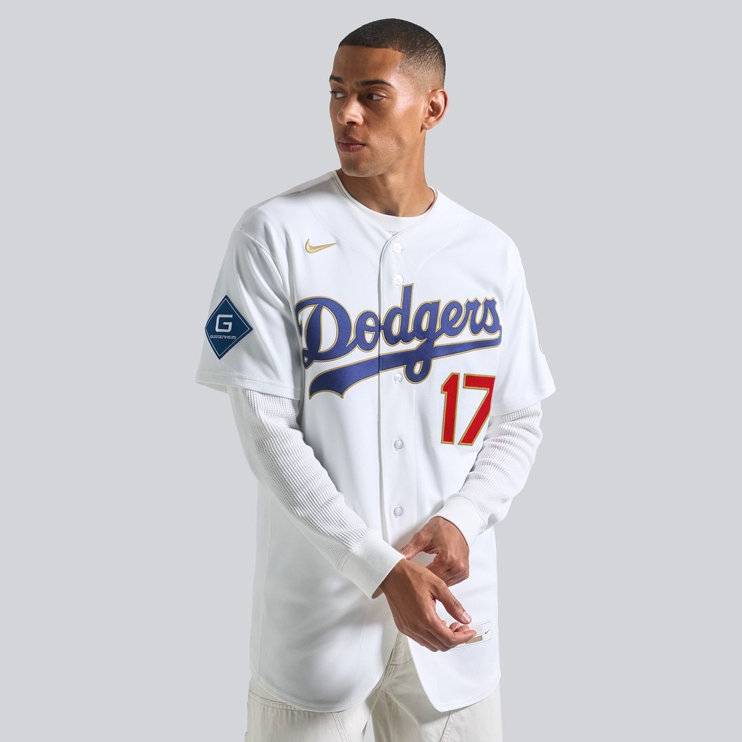 Shohei Ohtani Los Angeles Dodgers Nike 2026 Gold Collection Authentic Jersey - White Official MLB Team Apparel Baseball Fan Gear