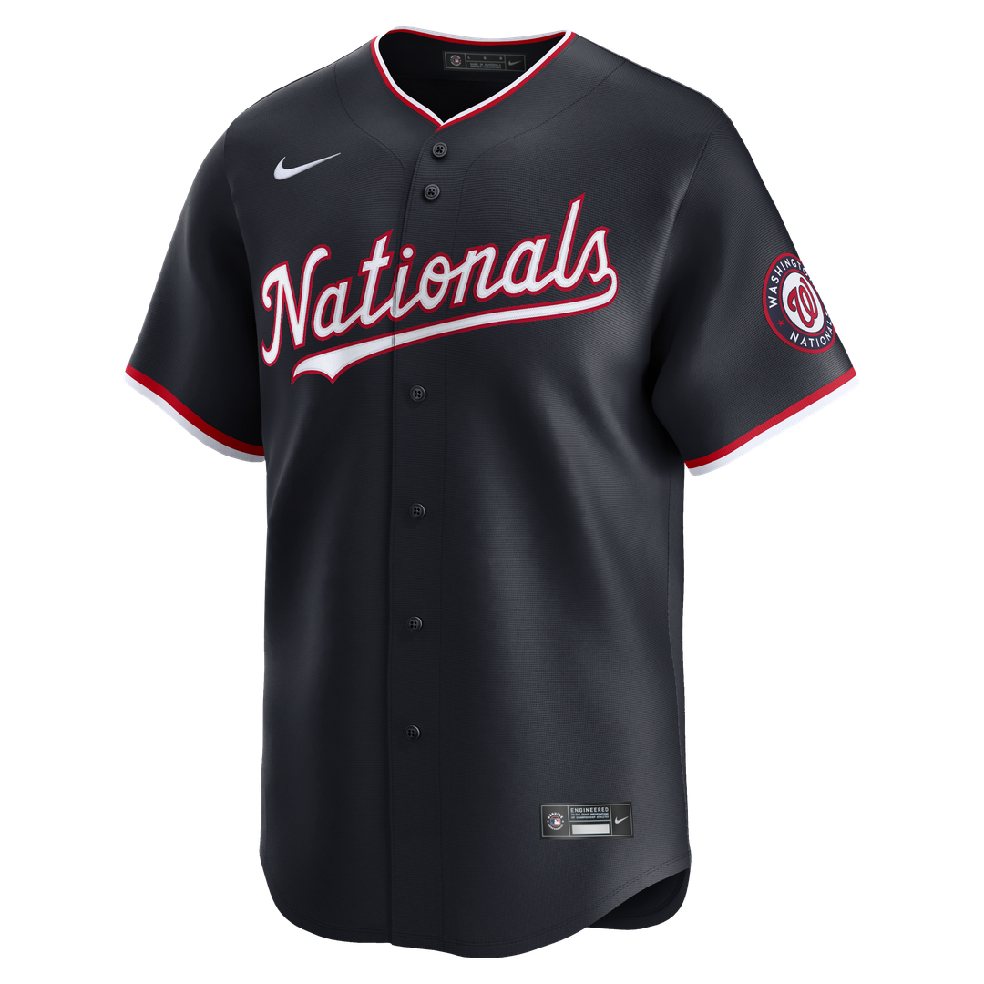 James Wood Washington Nationals Nike Alternate Limited Player Jersey - Navy Official MLB Team Apparel Baseball Fan Gear