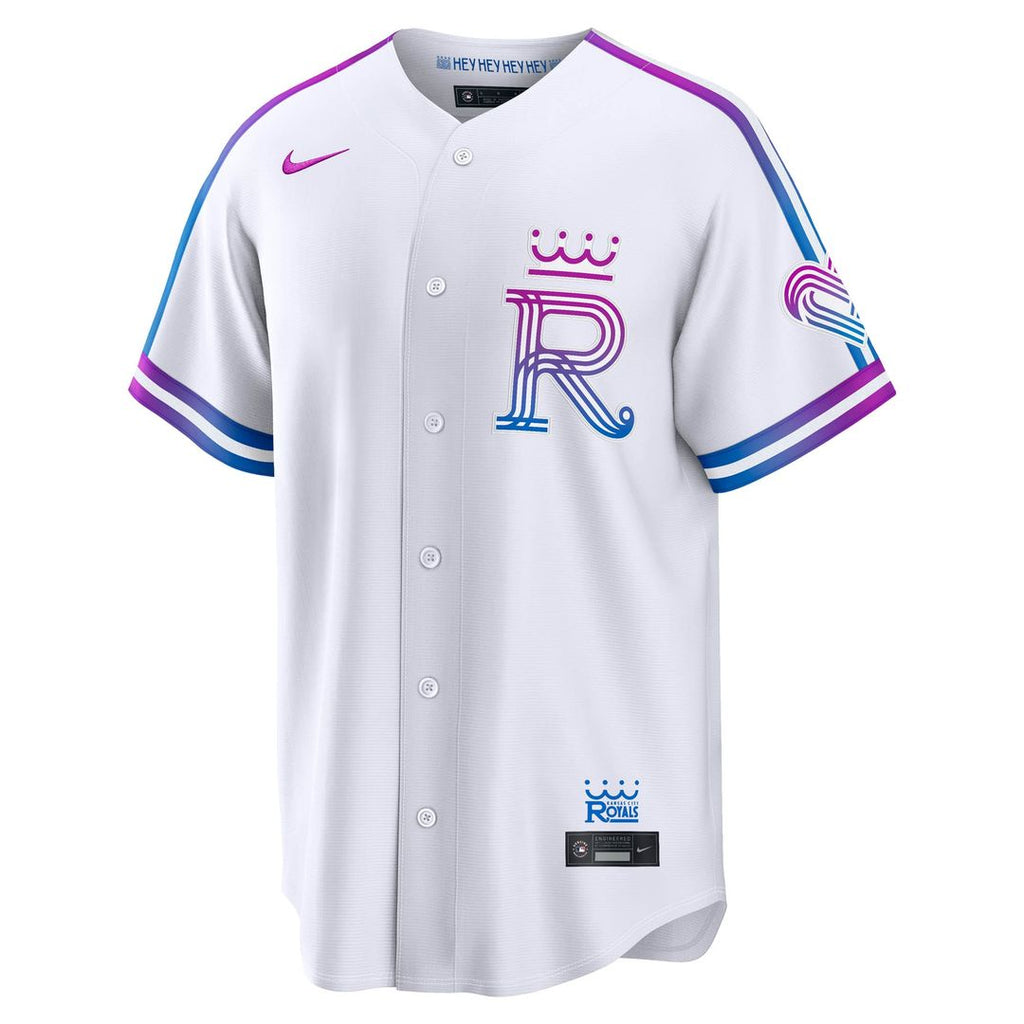 Kansas City Royals Nike 2026 City Connect Stadium Jersey - White Official MLB Team Apparel Baseball Fan Gear