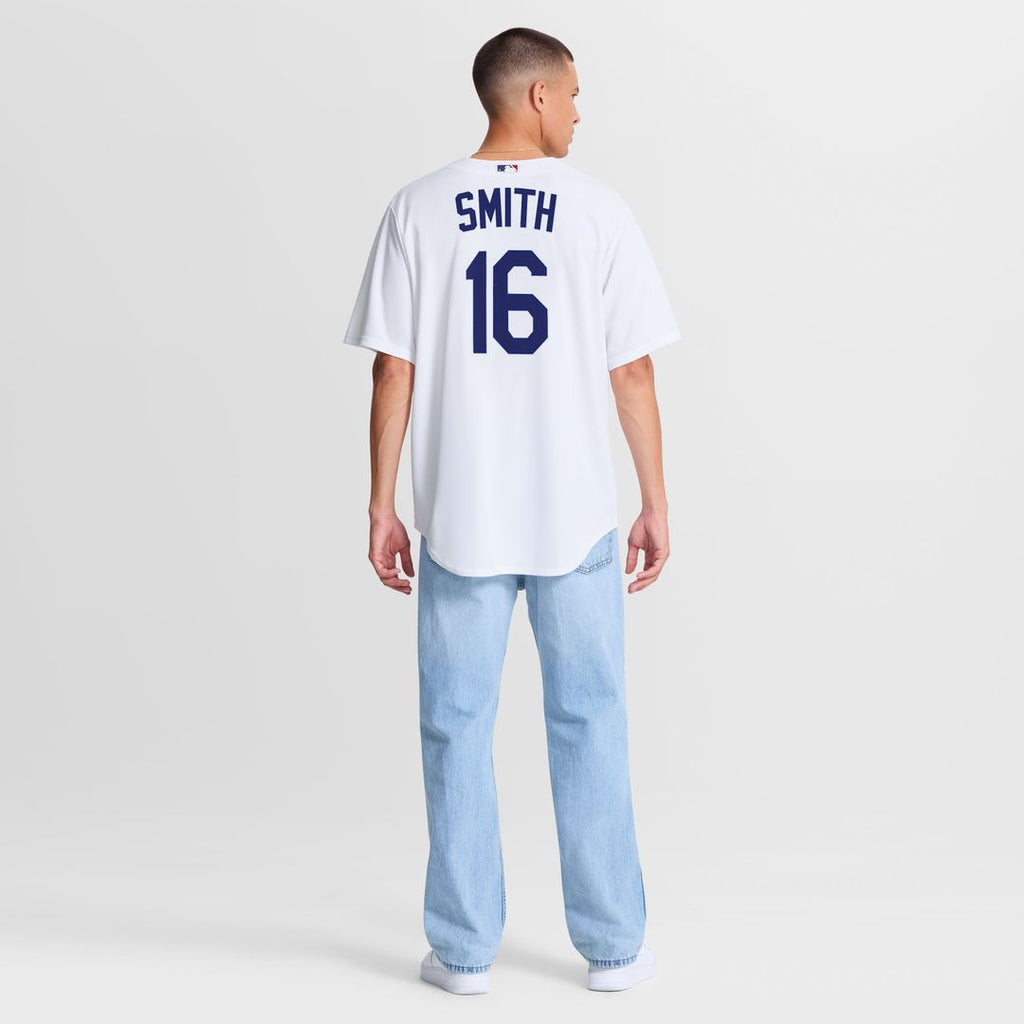 Will Smith Los Angeles Dodgers Nike Home Replica Jersey - White Official MLB Team Apparel Baseball Fan Gear