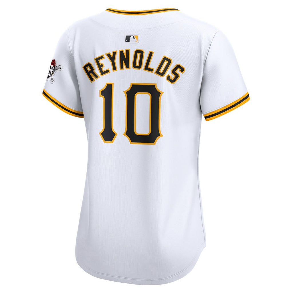 Bryan Reynolds Pittsburgh Pirates Nike Women's Home Limited Player Jersey - White Official MLB Team Apparel Baseball Fan Gear
