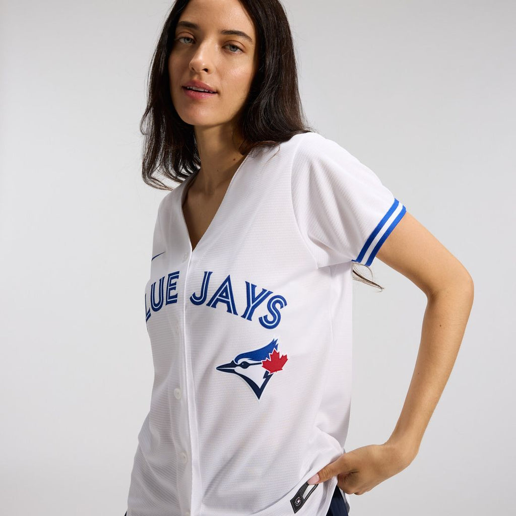 Vladimir Guerrero Jr. Toronto Blue Jays Nike Women's Home Replica Player Jersey - White Official MLB Team Apparel Baseball Fan Gear