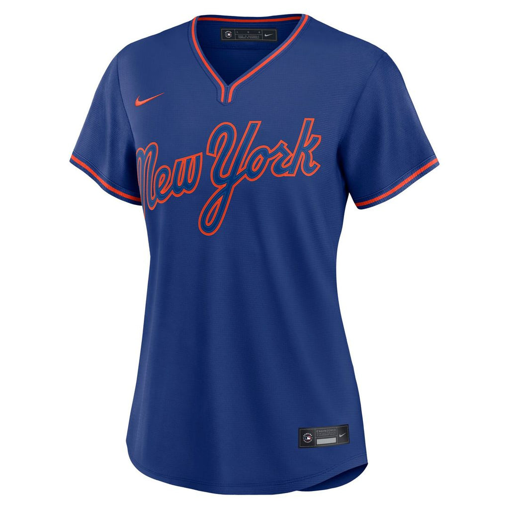 Francisco Lindor New York Mets Nike Women's Alternate Replica Jersey - Royal Official MLB Team Apparel Baseball Fan Gear