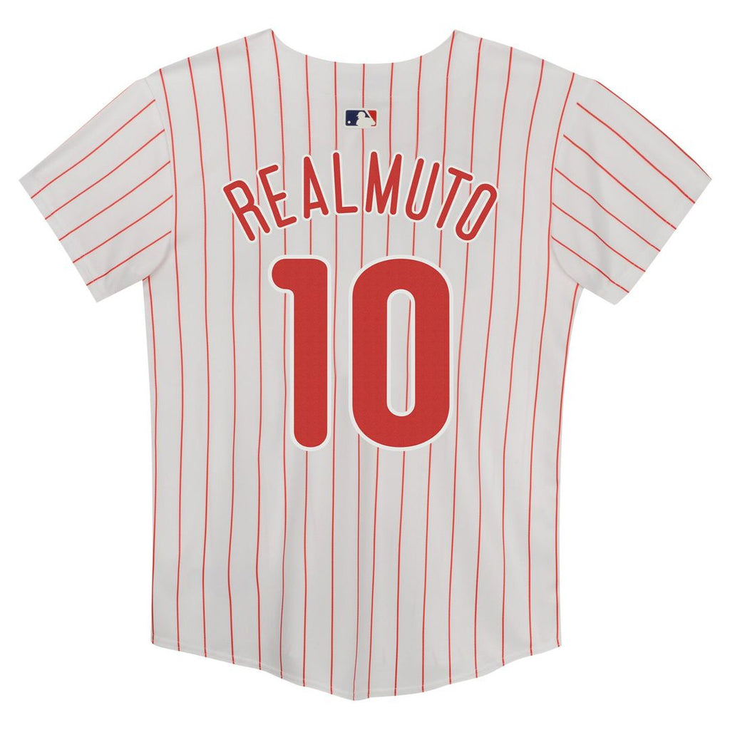J.T. Realmuto Philadelphia Phillies Nike Preschool Home Game Jersey - White Official MLB Team Apparel Baseball Fan Gear