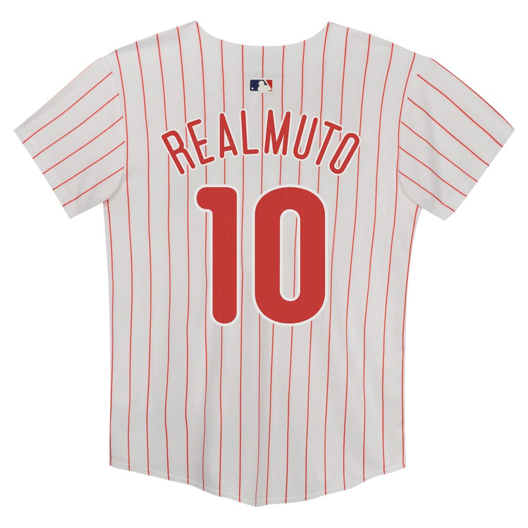 J.T. Realmuto Philadelphia Phillies Nike Preschool Home Game Jersey - White Official MLB Team Apparel Baseball Fan Gear