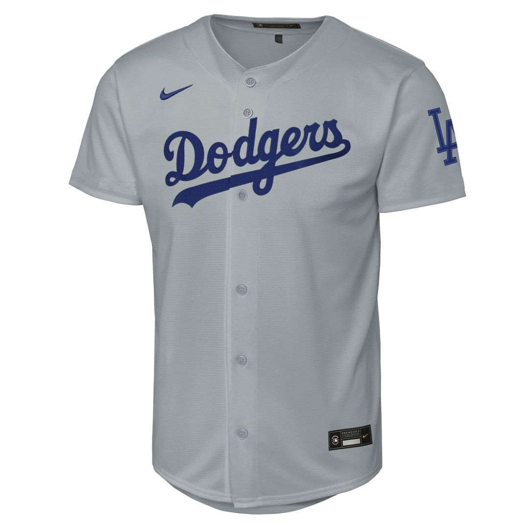 Los Angeles Dodgers Nike Youth Alternate 2 Stadium Jersey - Royal Official MLB Team Apparel Baseball Fan Gear