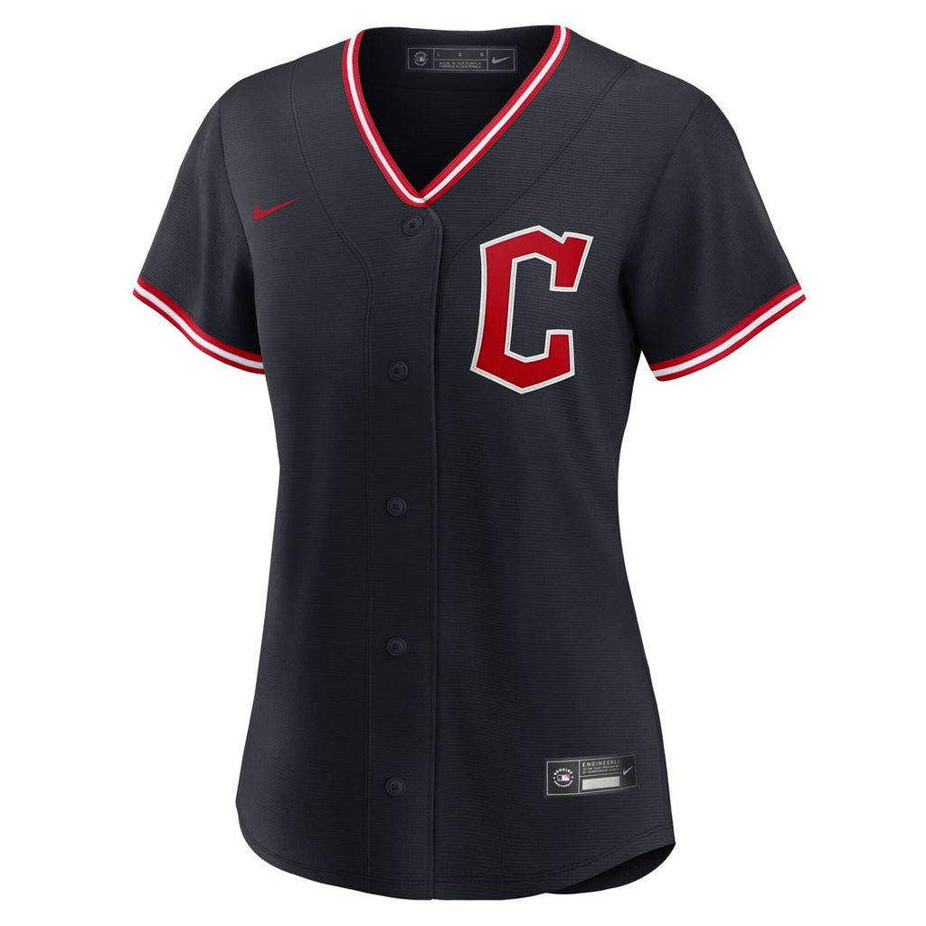 Cleveland Guardians Nike Women's Alternate 2 Replica Jersey - Red Official MLB Team Apparel Baseball Fan Gear