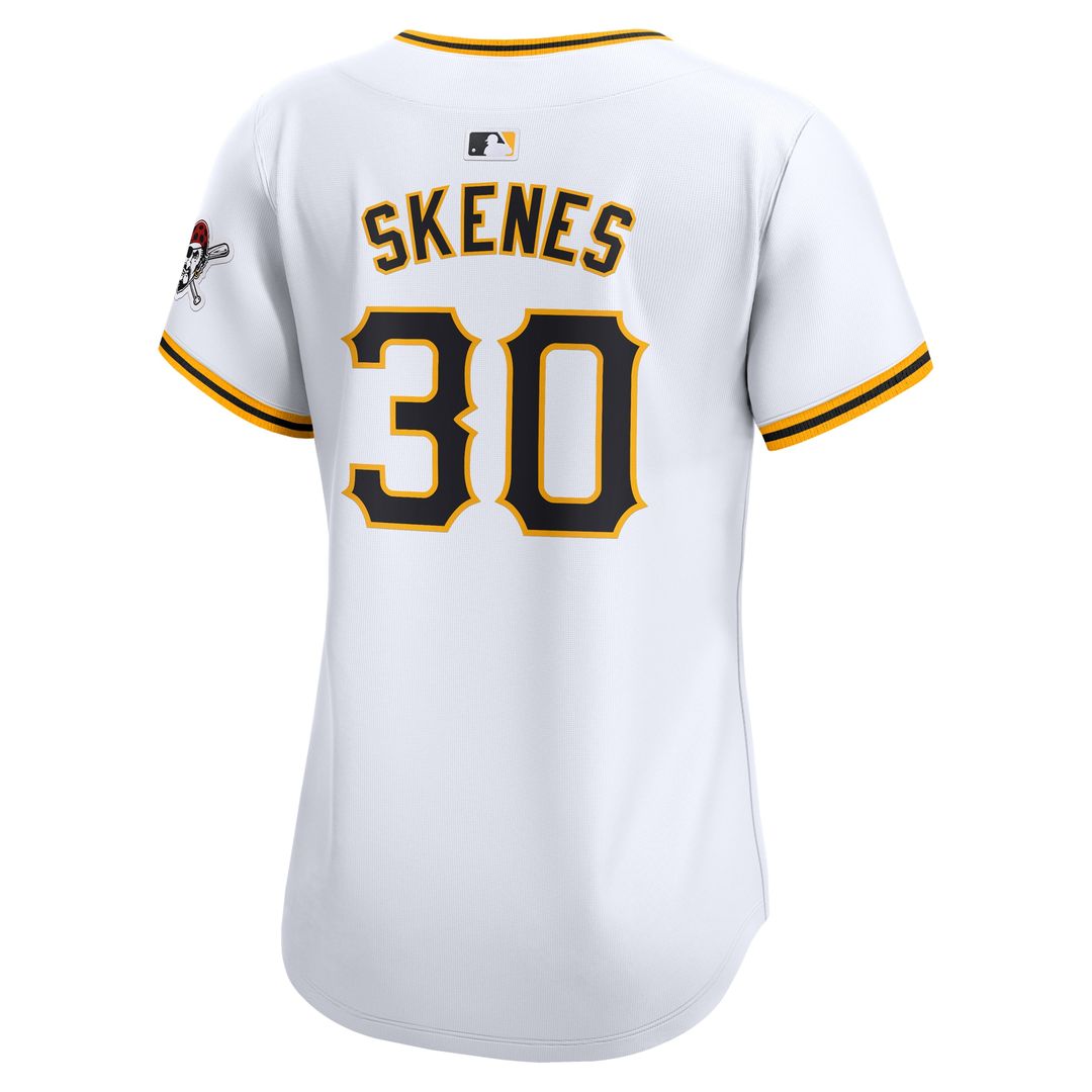 Paul Skenes Pittsburgh Pirates Nike Women's Home Limited Player Jersey - White Official MLB Team Apparel Baseball Fan Gear