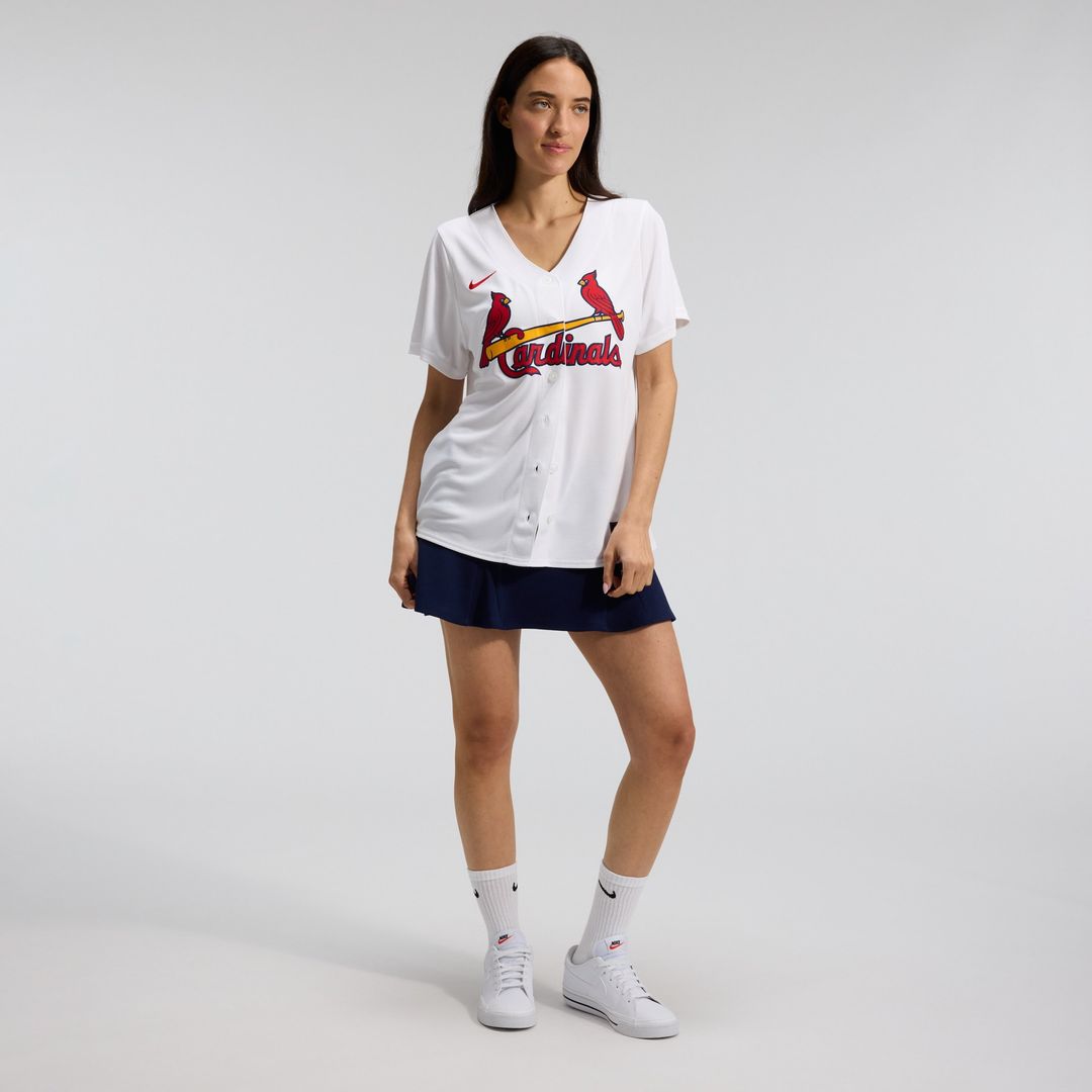 St. Louis Cardinals Nike Women's Home Replica Team Jersey - White Official MLB Team Apparel Baseball Fan Gear