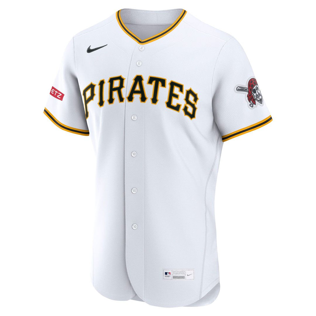 Pittsburgh Pirates Nike Home Authentic Jersey - White Official MLB Team Apparel Baseball Fan Gear