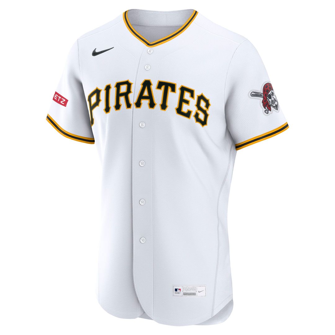 Pittsburgh Pirates Nike Home Authentic Jersey - White Official MLB Team Apparel Baseball Fan Gear