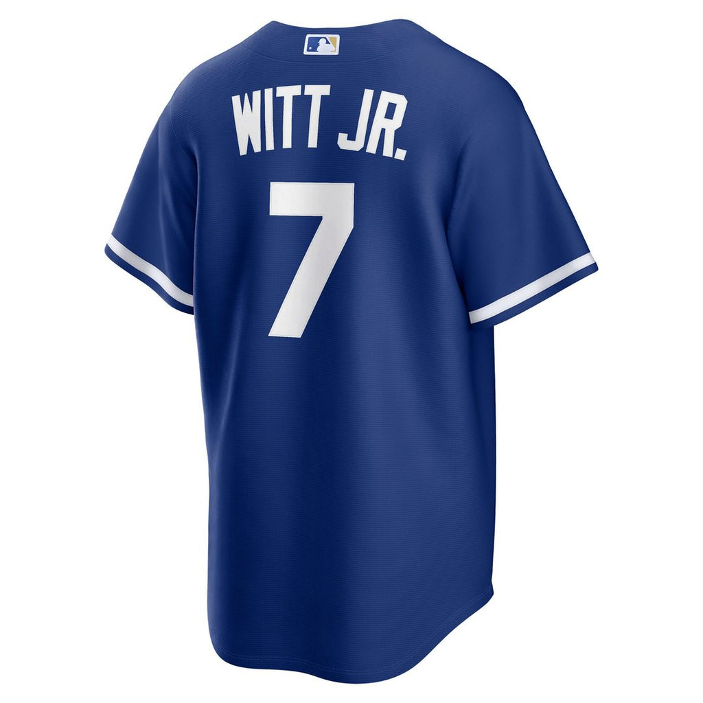 Bobby Witt Jr. Kansas City Royals Nike Alternate Replica Jersey - Royal Official MLB Team Apparel Baseball Fan Gear