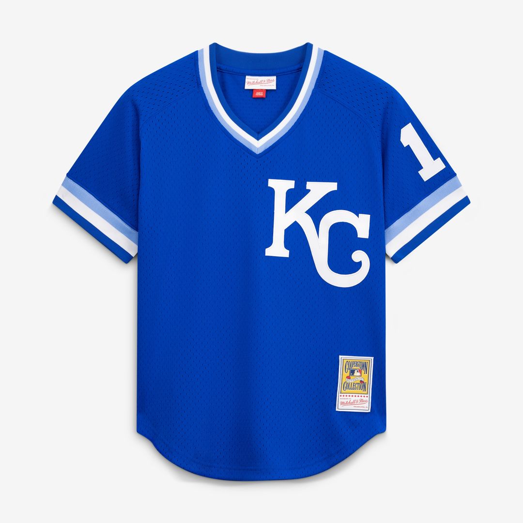 Bo Jackson Kansas City Royals Mitchell & Ness Authentic Batting Practice Jersey - Royal Official MLB Team Apparel Baseball Fan Gear