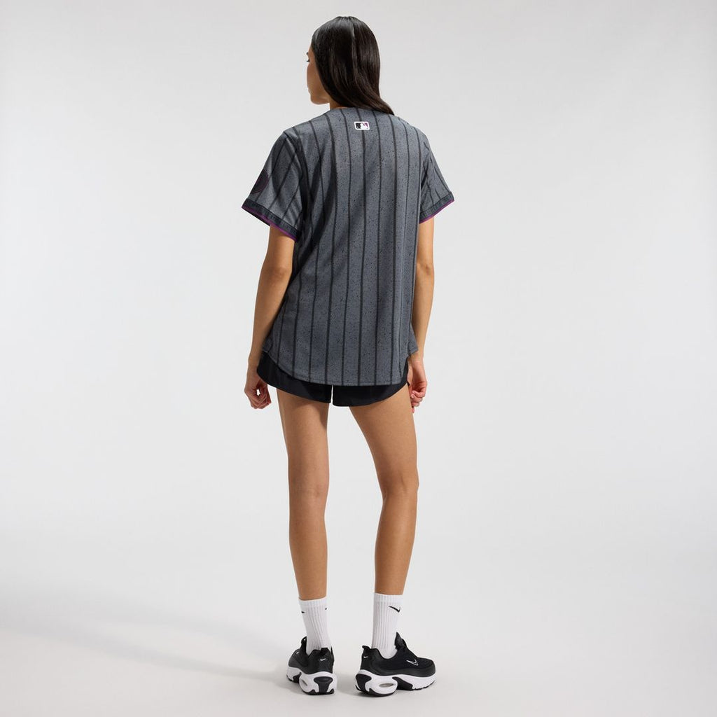 New York Mets Nike Women's City Connect Limited Jersey - Gray Official MLB Team Apparel Baseball Fan Gear