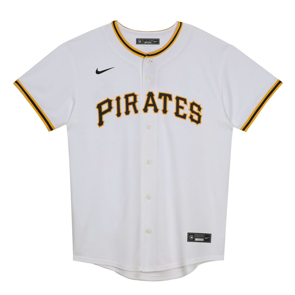 Paul Skenes Pittsburgh Pirates Nike Preschool Home Replica Player Jersey - White Official MLB Team Apparel Baseball Fan Gear