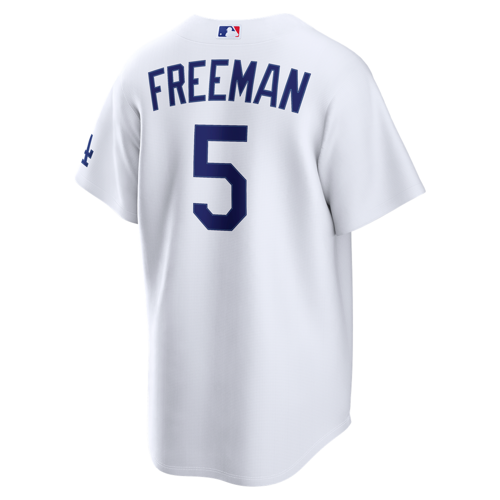 Freddie Freeman Los Angeles Dodgers Nike Home Stadium Jersey - White Official MLB Team Apparel Baseball Fan Gear