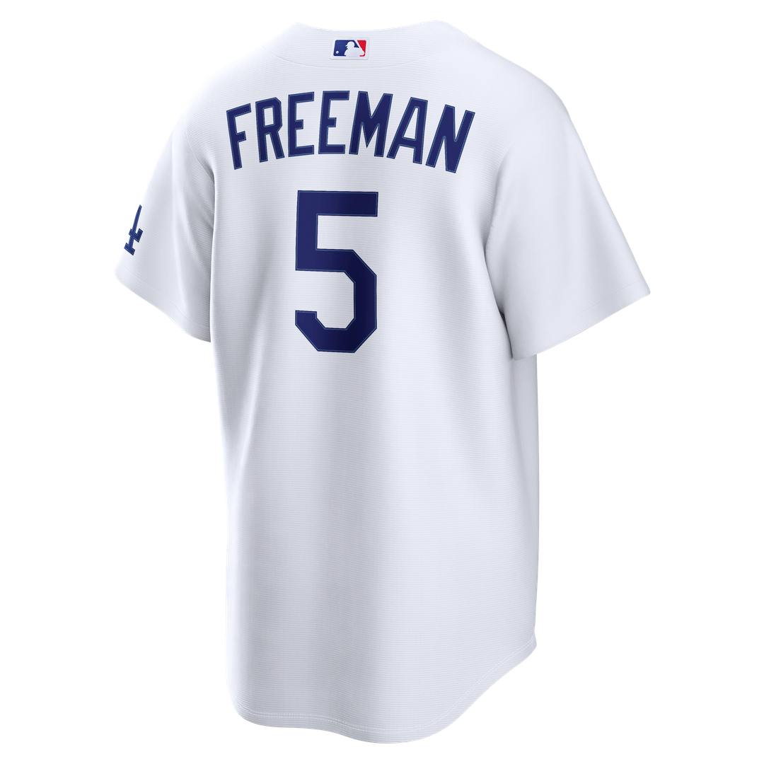 Freddie Freeman Los Angeles Dodgers Nike Home Stadium Jersey - White Official MLB Team Apparel Baseball Fan Gear