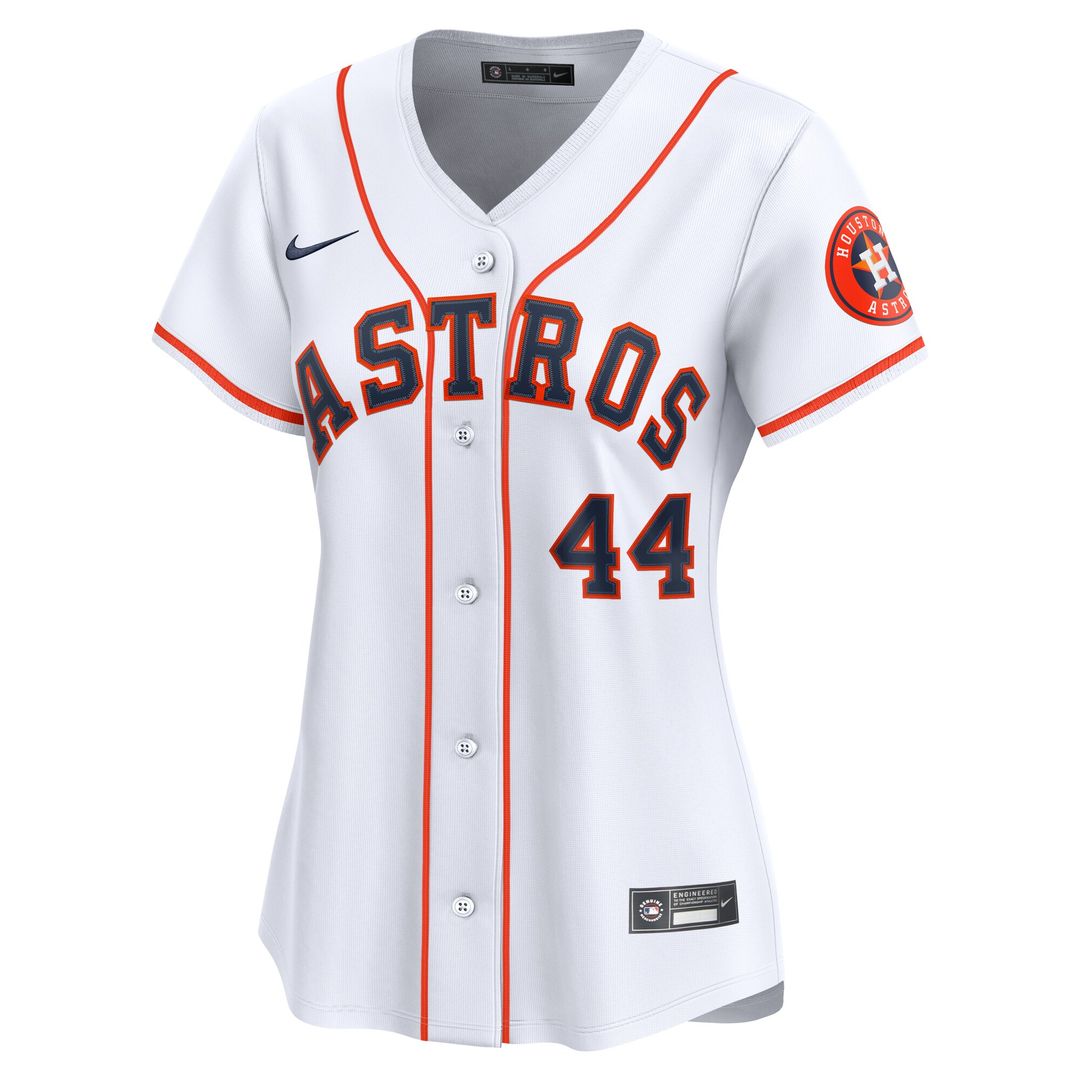 Yordan Alvarez Houston Astros Nike Women's Home Limited Player Jersey - White Official MLB Team Apparel Baseball Fan Gear