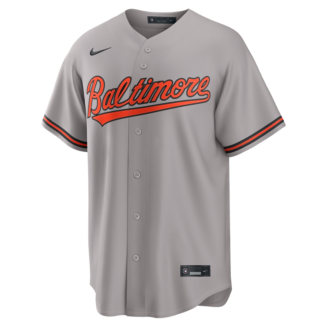 Gunnar Henderson Baltimore Orioles Nike Alternate Replica Jersey - Black Official MLB Team Apparel Baseball Fan Gear