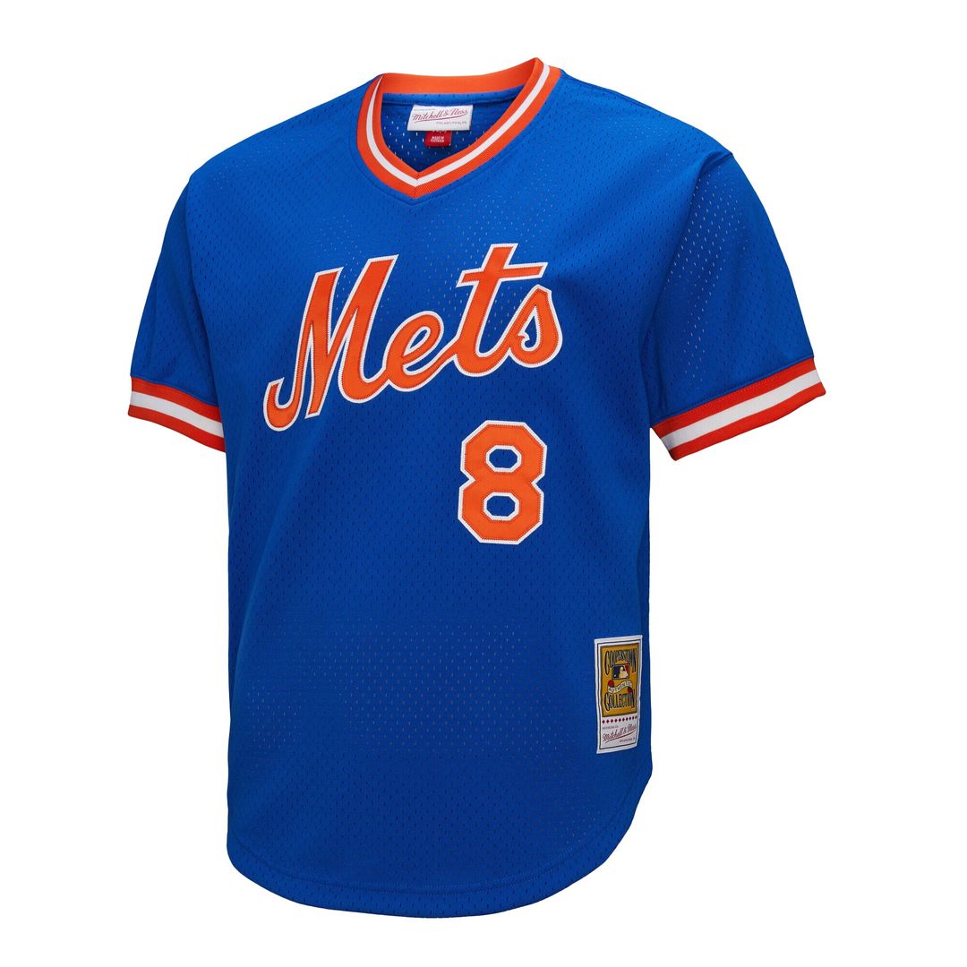 Gary Carter New York Mets Mitchell & Ness Big & Tall Cooperstown Collection Mesh Batting Practice Jersey - Royal Official MLB Team Apparel Baseball Fa