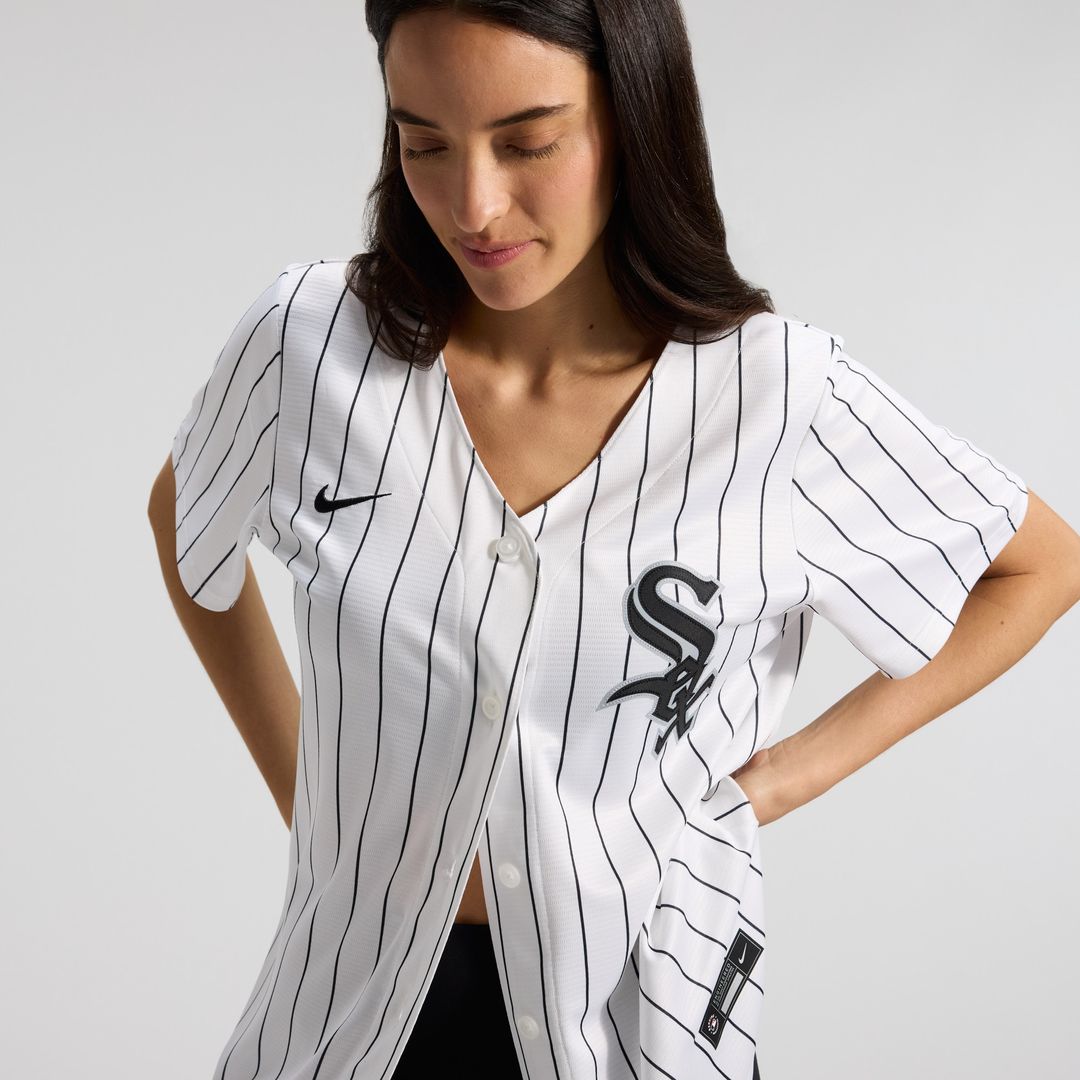 Chicago White Sox Nike Women's Home Replica Team Jersey - White Official MLB Team Apparel Baseball Fan Gear
