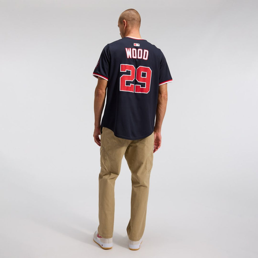 James Wood Washington Nationals Nike Alternate Limited Player Jersey - Navy Official MLB Team Apparel Baseball Fan Gear