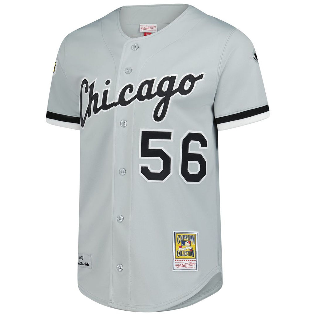 Mark Buehrle Chicago White Sox Mitchell & Ness 2005 Throwback Authentic Jersey - Gray Official MLB Team Apparel Baseball Fan Gear