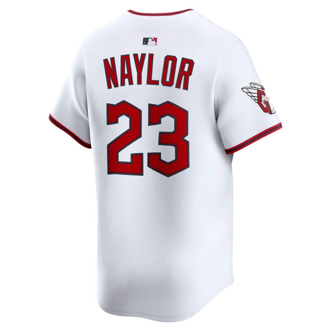Bo Naylor Cleveland Guardians Nike Home Limited Player Jersey - White Official MLB Team Apparel Baseball Fan Gear