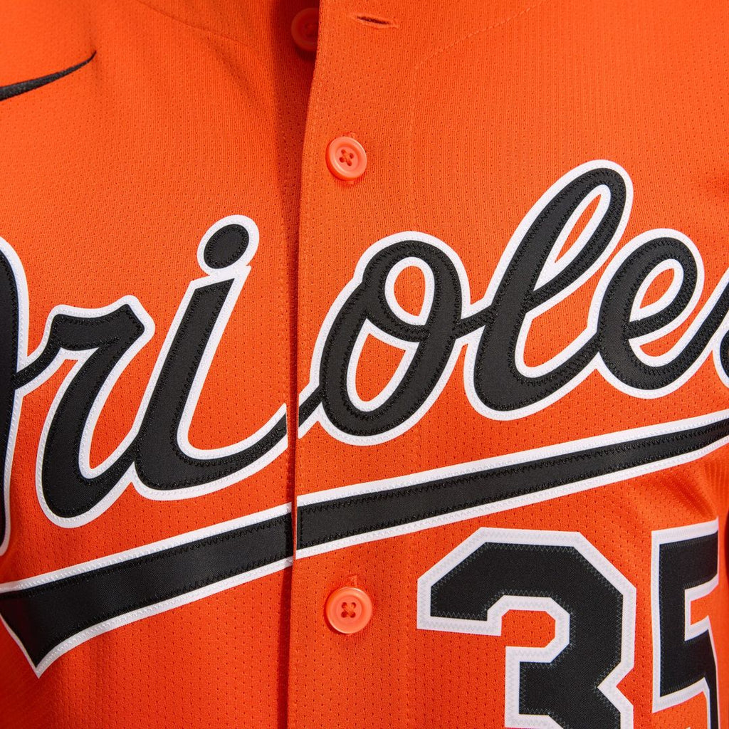 Adley Rutschman Baltimore Orioles Nike 2nd Alternate Limited Player Jersey - Orange Official MLB Team Apparel Baseball Fan Gear