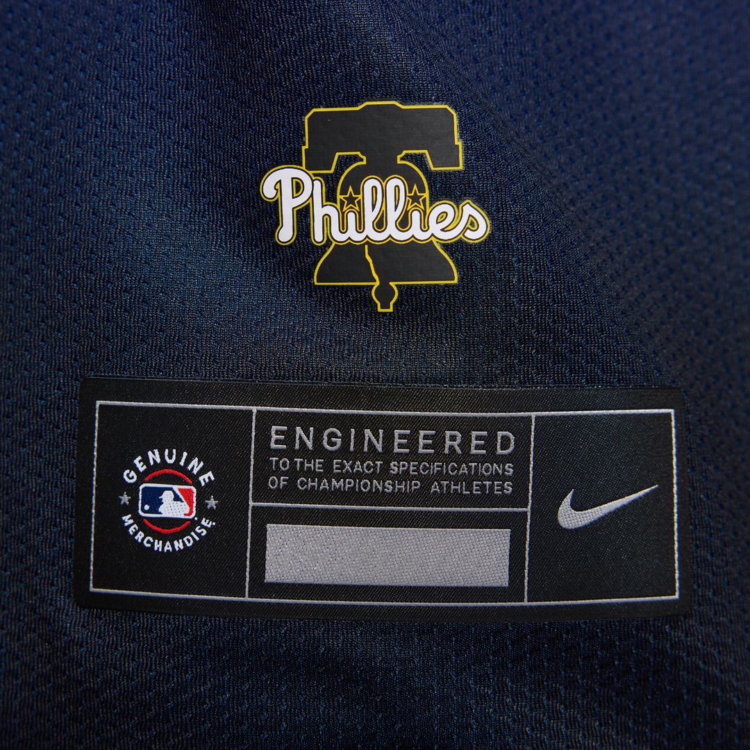 Philadelphia Phillies Nike City Connect Limited Jersey - Navy Official MLB Team Apparel Baseball Fan Gear