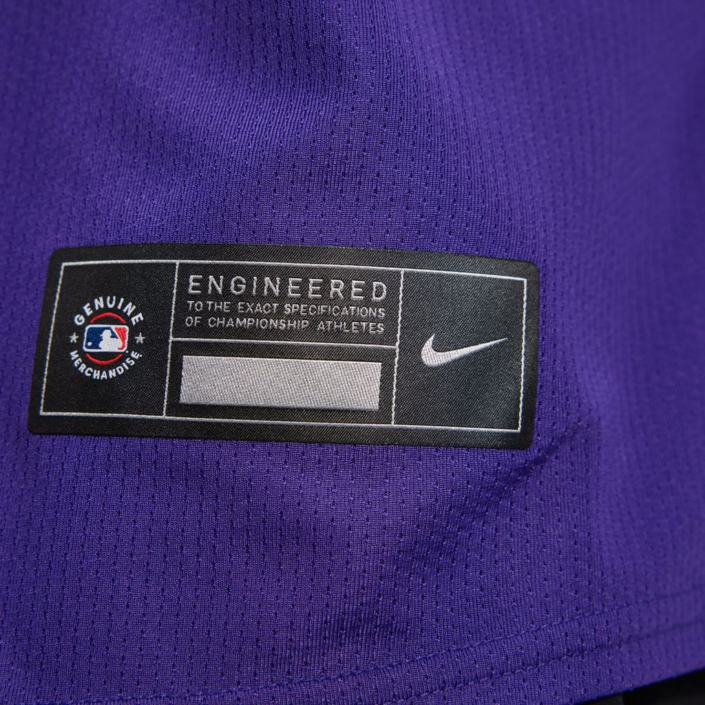 Colorado Rockies Nike Alternate Limited Jersey - Purple Official MLB Team Apparel Baseball Fan Gear