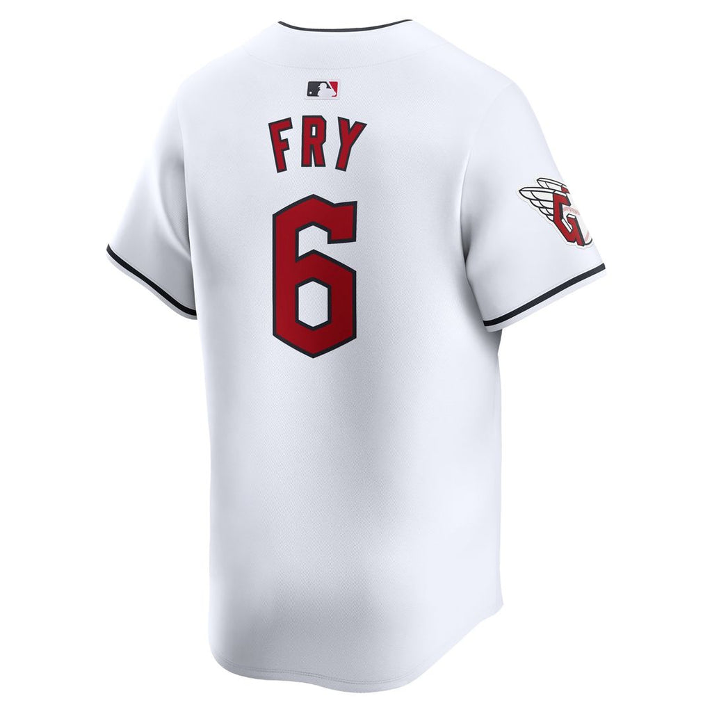 David Fry Cleveland Guardians Nike Home Limited Player Jersey - White Official MLB Team Apparel Baseball Fan Gear