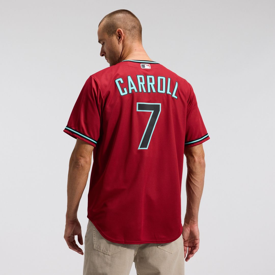 Corbin Carroll Arizona Diamondbacks Nike Road Replica Jersey - Gray Official MLB Team Apparel Baseball Fan Gear