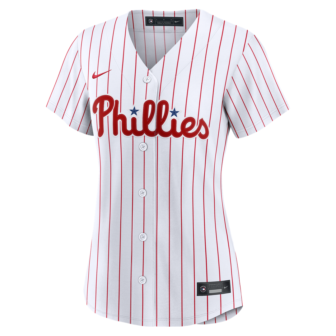 Bryce Harper Philadelphia Phillies Nike Women's Home Replica Jersey - White Official MLB Team Apparel Baseball Fan Gear
