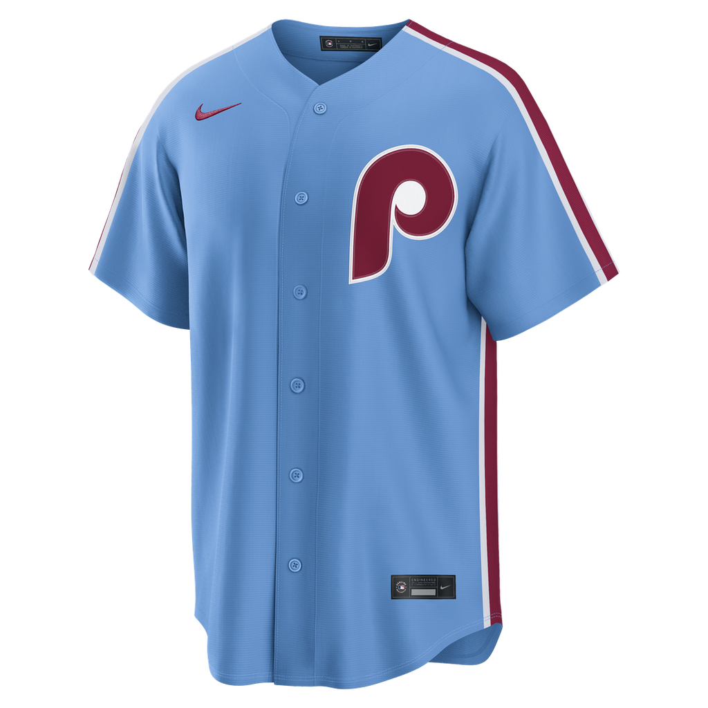 Bryce Harper Philadelphia Phillies Nike Alternate Replica Jersey - Light Blue Official MLB Team Apparel Baseball Fan Gear