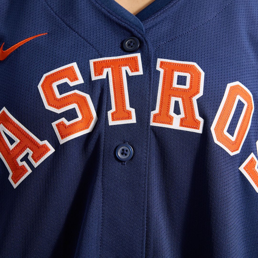 Jose Altuve Houston Astros Nike Women's Alternate Limited Player Jersey – Navy Official MLB Team Apparel Baseball Fan Gear