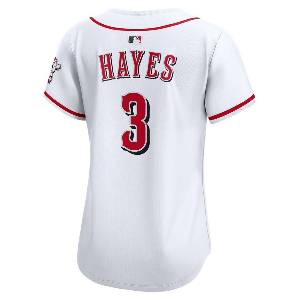 Ke'Bryan Hayes Cincinnati Reds Nike Women's Home Limited Player Jersey - White Official MLB Team Apparel Baseball Fan Gear