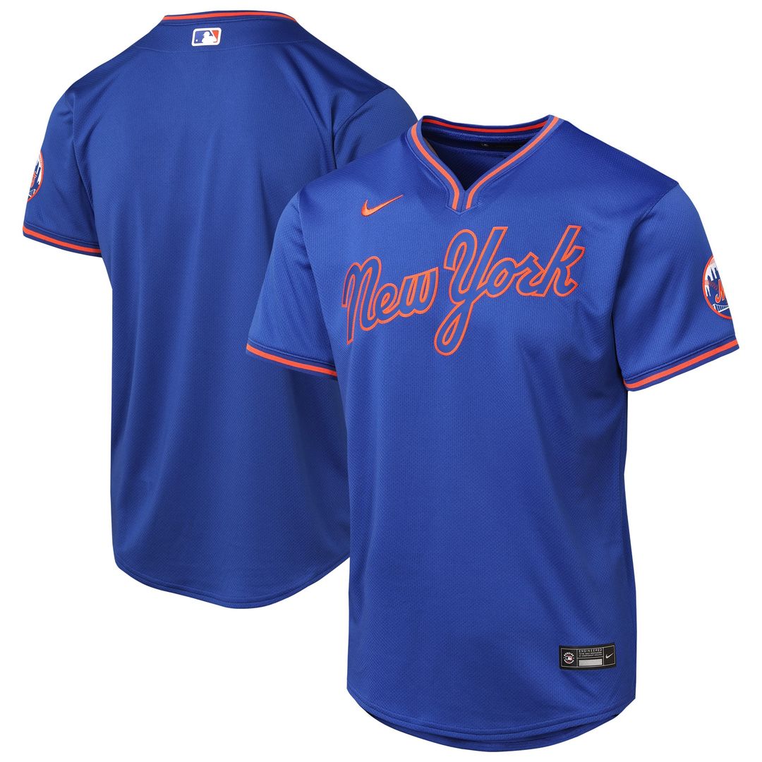 New York Mets Youth Road Limited Jersey - Gray Official MLB Team Apparel Baseball Fan Gear