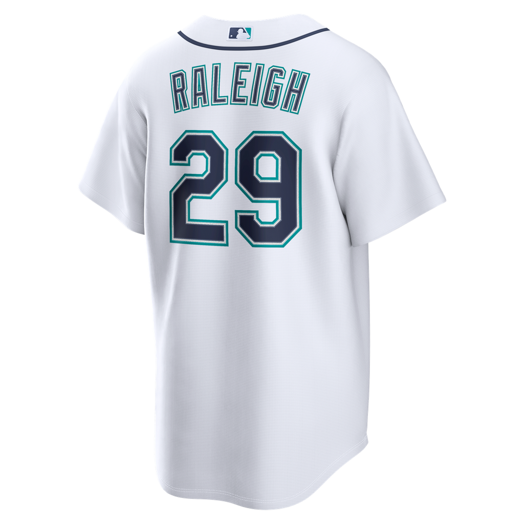 Cal Raleigh Seattle Mariners Nike Road Replica Jersey - Navy Official MLB Team Apparel Baseball Fan Gear