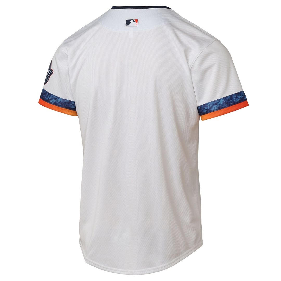 Houston Astros Nike Youth 2025 City Connect Limited Jersey - White Official MLB Team Apparel Baseball Fan Gear