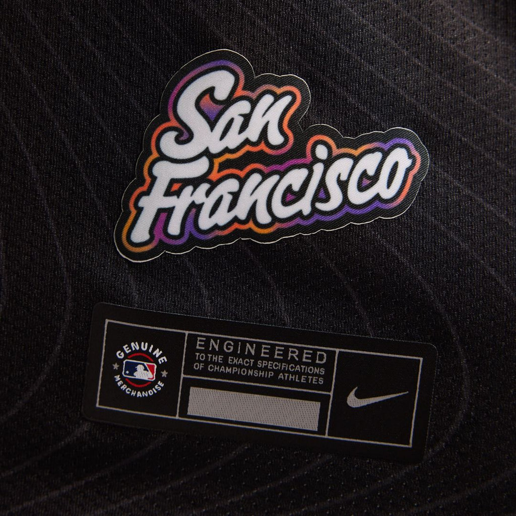 Matt Chapman San Francisco Giants Nike Women's 2025 City Connect Limited Jersey - Anthracite Official MLB Team Apparel Baseball Fan Gear