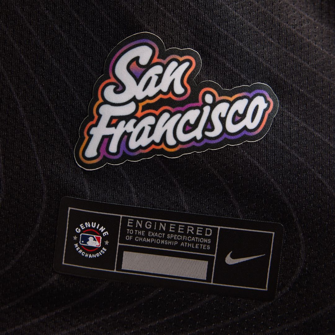 Matt Chapman San Francisco Giants Nike Women's 2025 City Connect Limited Jersey - Anthracite Official MLB Team Apparel Baseball Fan Gear